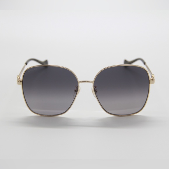 LIKE NEW GUCCI GG1089SA 001 + CHAIN WOMEN’S SUNGLASSES GUCCI GG1089SA 001 - Picture 8 of 12